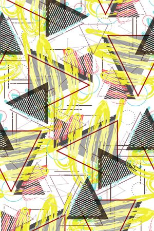 抽象印花华亿平台图片