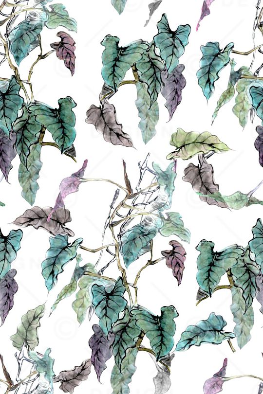 满版散花印花华亿平台图片