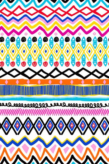 830755-手绘条纹几何