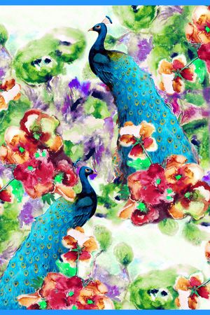 90方巾印花华亿平台图片