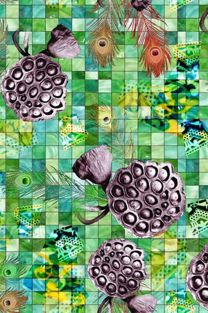 彩色印花华亿平台图片