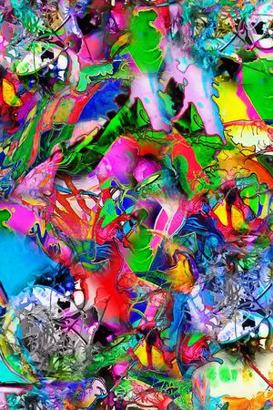 炫彩印花华亿平台图片