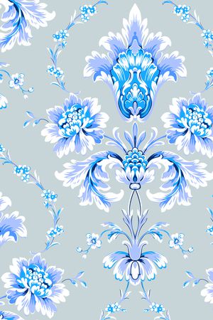 新古典印花华亿平台图片