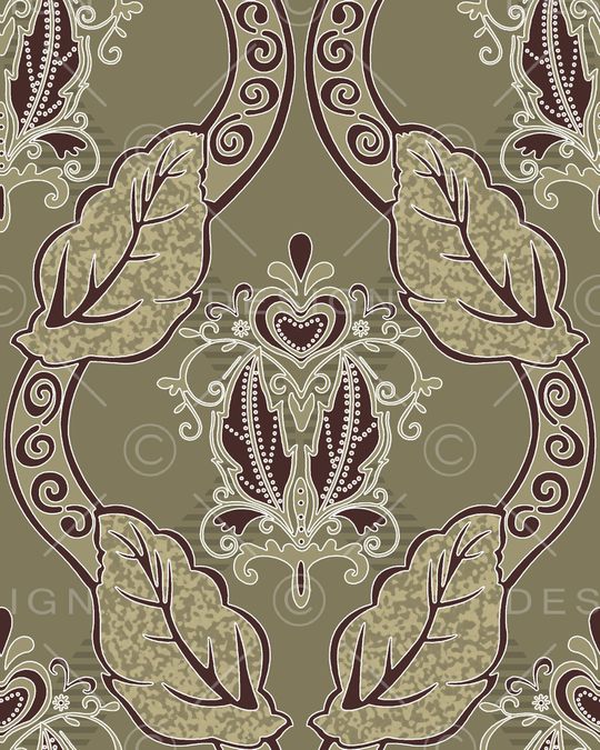 大马士革印花华亿平台图片