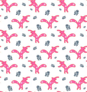 小狐狸印花华亿平台图片