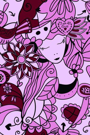 手绘印花华亿平台图片