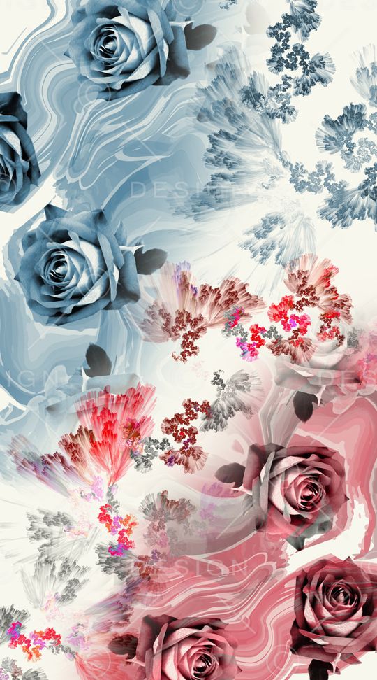 花朵印花华亿平台图片