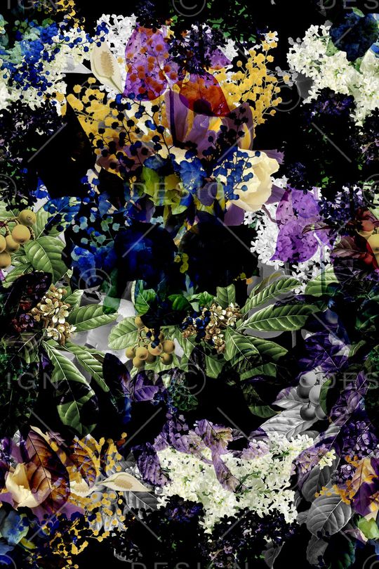 花朵印花华亿平台图片