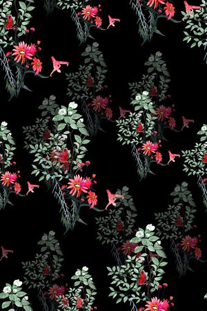 菊花印花华亿平台图片