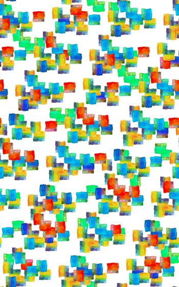 831196-1704107a 抽象色块渐变立体