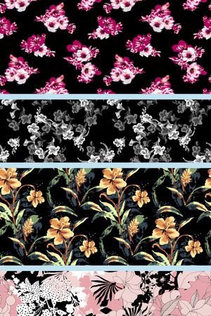 小碎花印花华亿平台图片