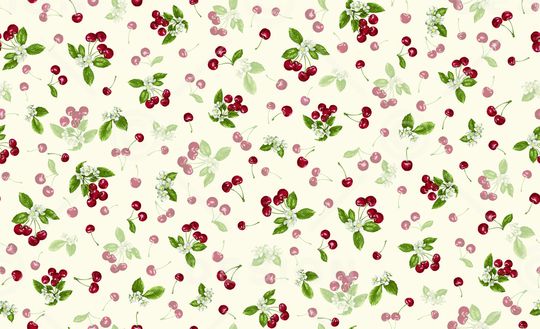 樱桃印花华亿平台图片