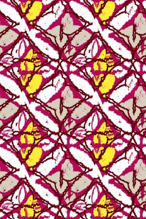 抽象花纹印花华亿平台图片