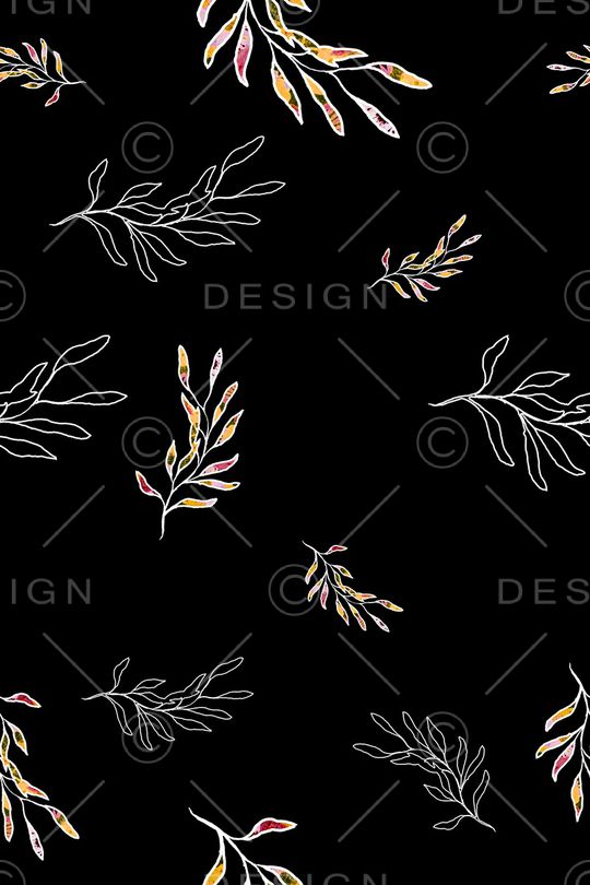 白色印花华亿平台图片