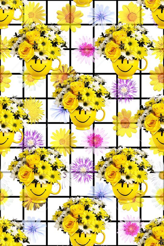 菊花印花华亿平台图片