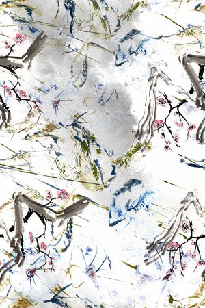 抽象印花华亿平台图片