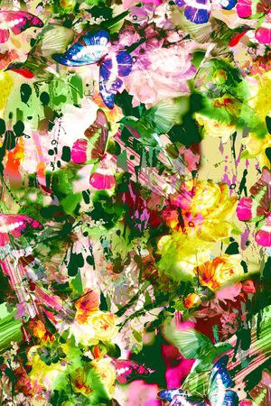 泼墨印花华亿平台图片