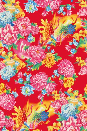 民族风印花华亿平台图片