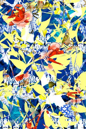 花朵印花华亿平台图片