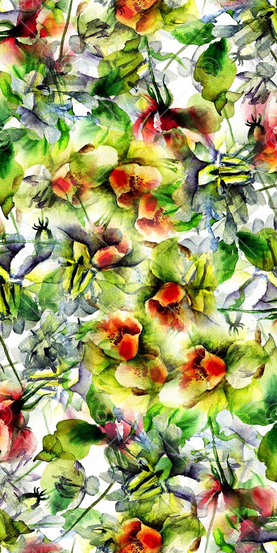 小碎花印花华亿平台图片