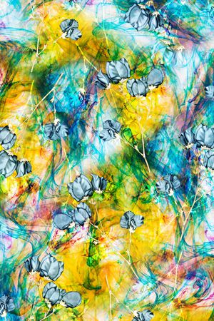 花朵印花华亿平台图片