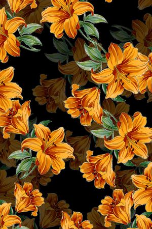 花朵印花华亿平台图片