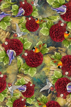 花朵印花华亿平台图片