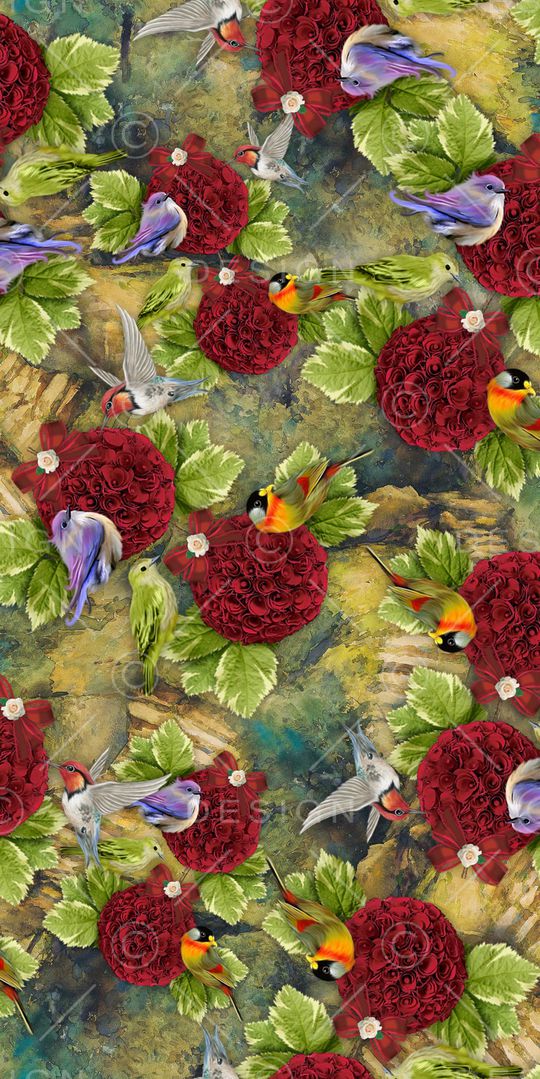 花朵印花华亿平台图片