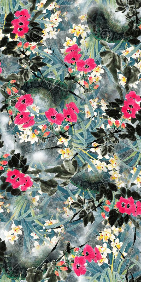 小碎花印花华亿平台图片