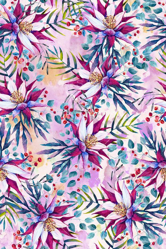 缤纷夏日印花华亿平台图片