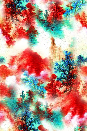 树林印花华亿平台图片