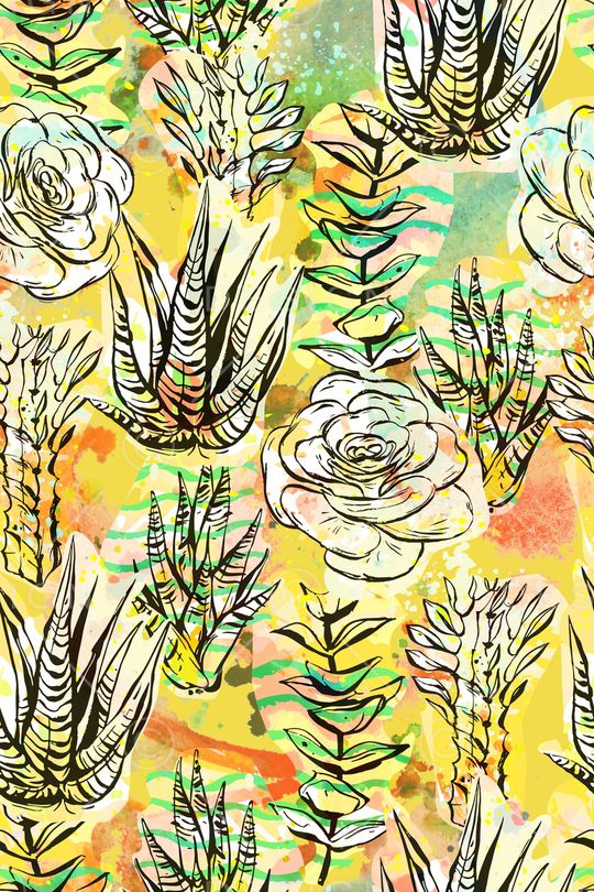 缤纷夏日印花华亿平台图片