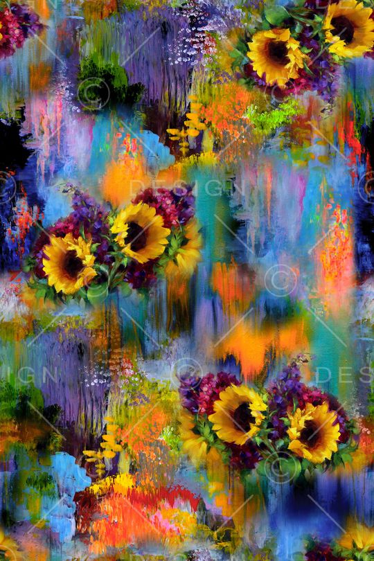 抽象印花华亿平台图片