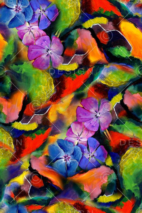 抽象印花华亿平台图片