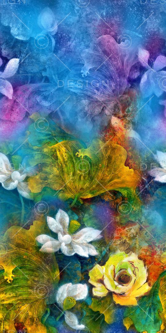 中国风印花华亿平台图片