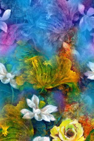 中国风印花华亿平台图片