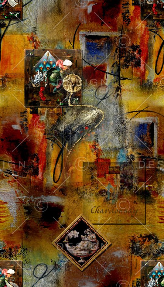 抽象印花华亿平台图片