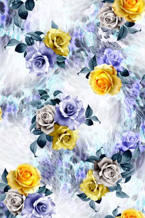 炫彩印花华亿平台图片