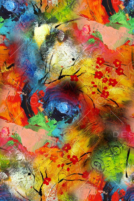 抽象印花华亿平台图片