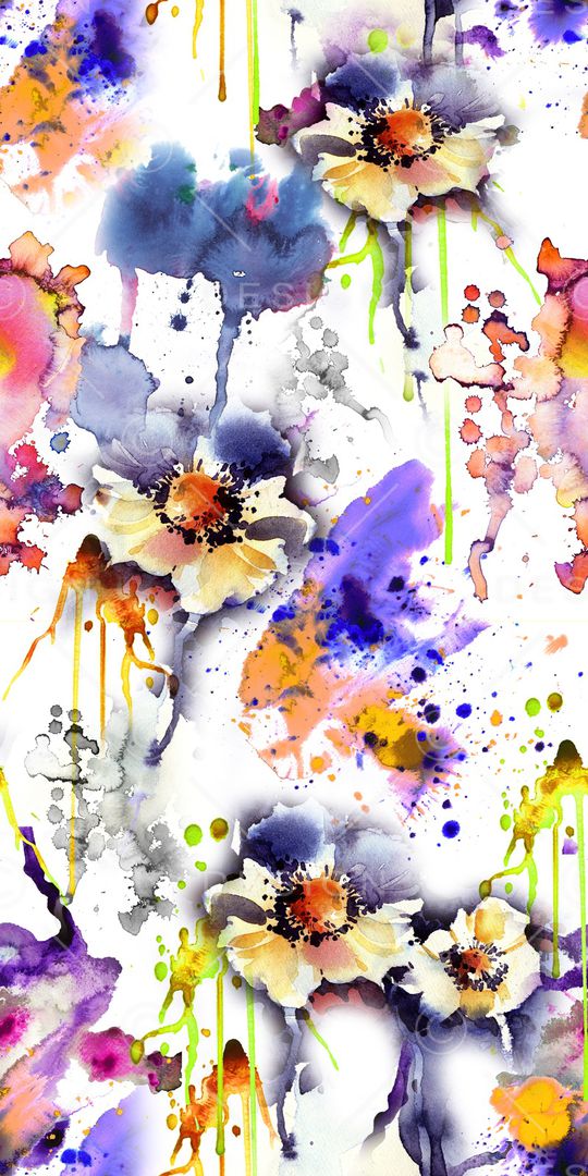 抽象印花华亿平台图片