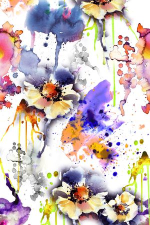 抽象印花华亿平台图片