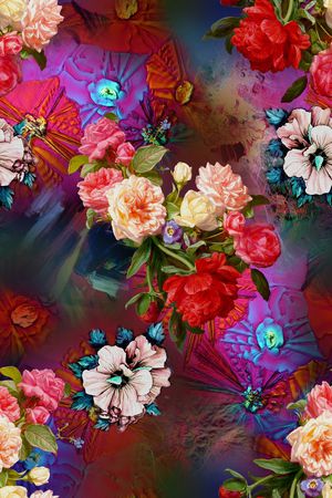 时尚印花华亿平台图片