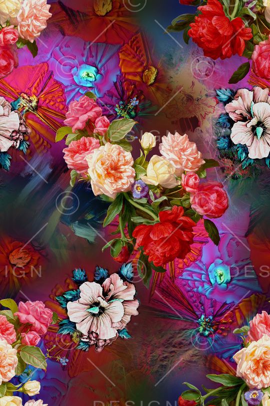 时尚印花华亿平台图片