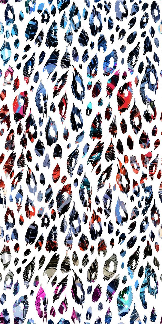 豹纹印花华亿平台图片