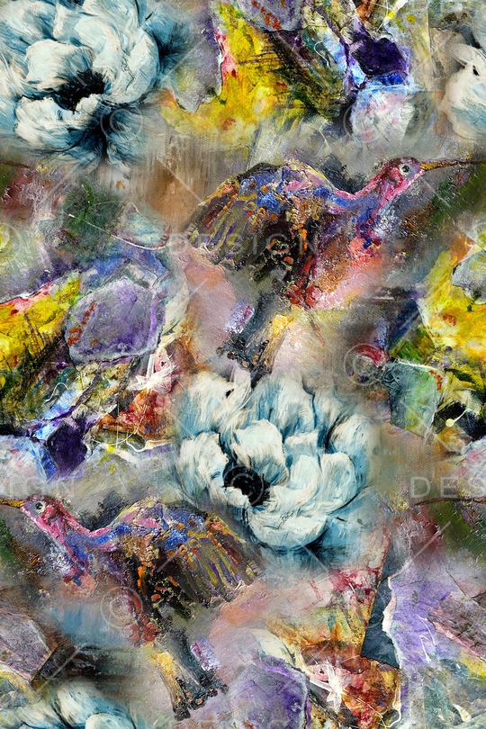 抽象印花华亿平台图片