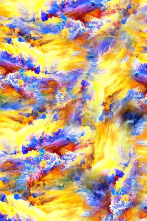 抽象印花华亿平台图片