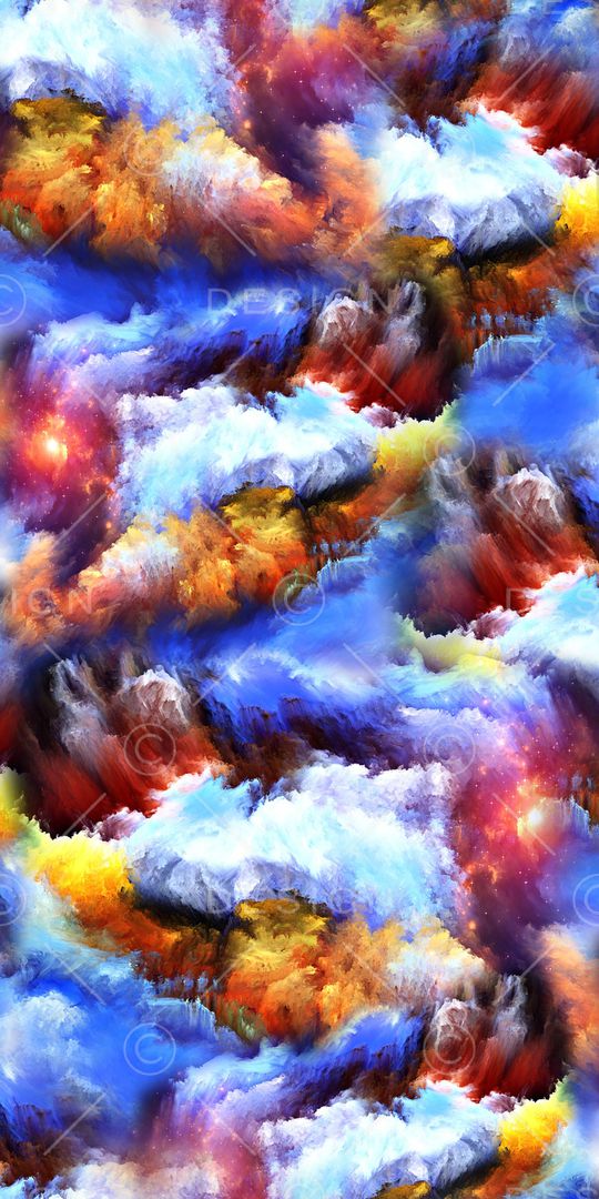 抽象印花华亿平台图片