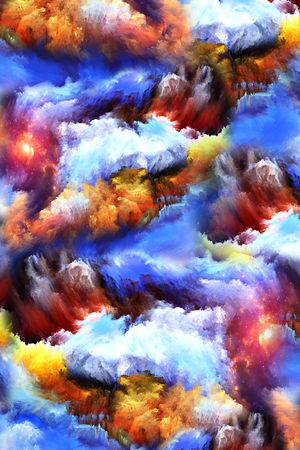 抽象印花华亿平台图片