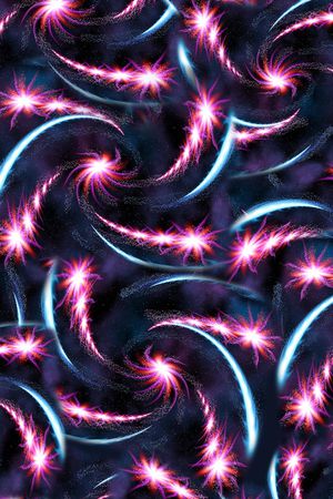 抽象印花华亿平台图片