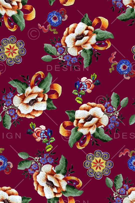 民族风印花华亿平台图片